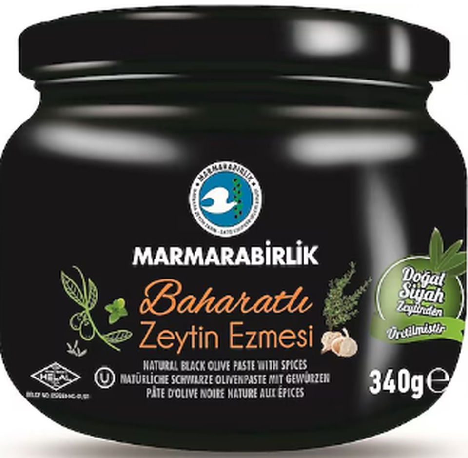 M.BİRLİK ZEYTİN EZME 340 GR  BAHARATLI